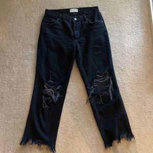 Free people boyfriend jeans
